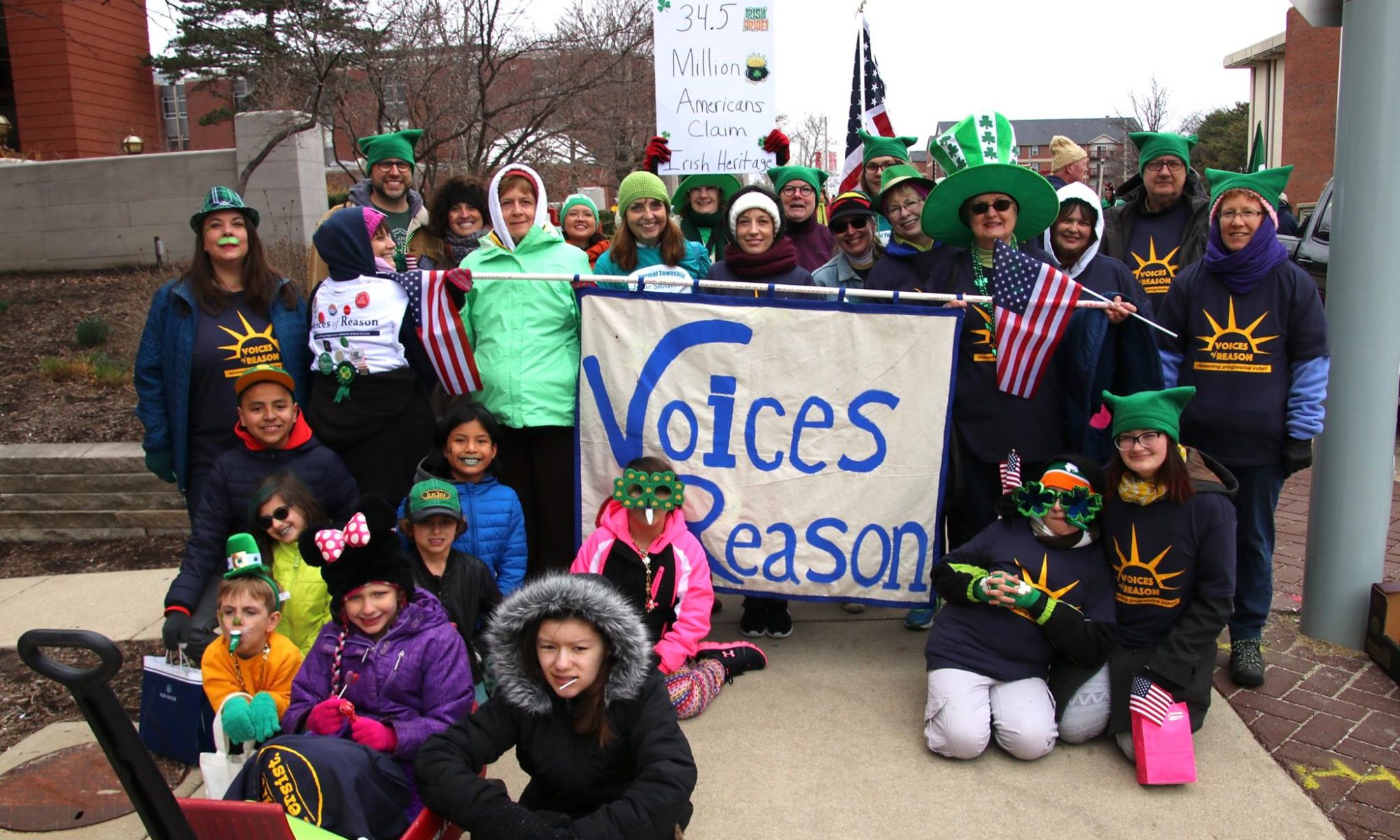 VOR members at Normal's St. Patrick's Day Parade 2017